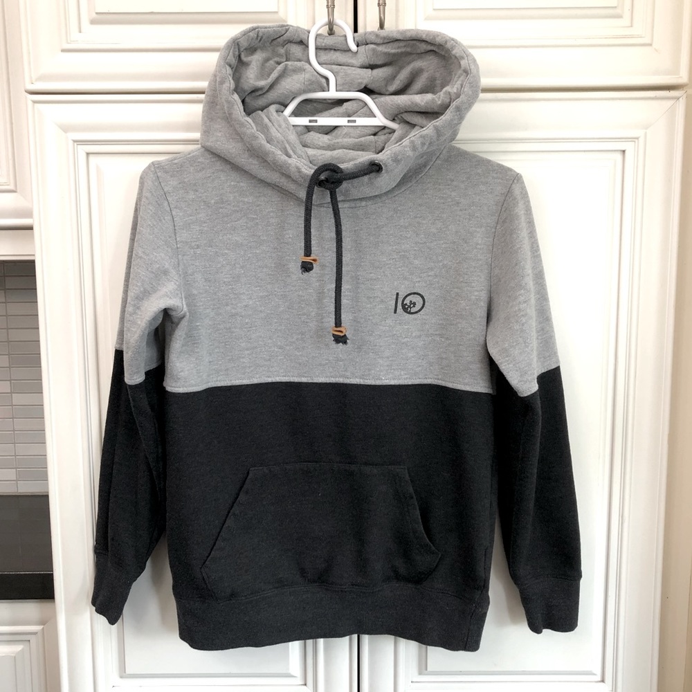 Colour block tentree woman’s hoodie